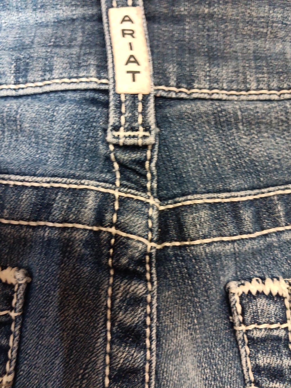 Ariat Woman's Real Denim Jeans with Branded Button - Picture 7 of 9